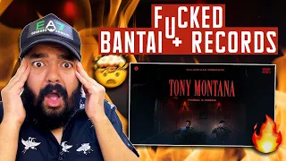 KARMA X KR$NA - TONY MONTANA | BR + EMIWAY DISS | LEGIT REACT | REACTION VIDEO.