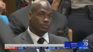 Adrian Peterson arrested at LAX