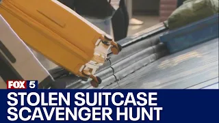 Man uses Apple AirTags to hunt down stolen suitcase