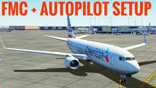 X-Plane 10 GloMo - FMC and Autopilot Setup