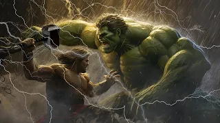 Escena épica - Hulk golpea a Thor y Loki | The Avengers | Español Latino | 4K