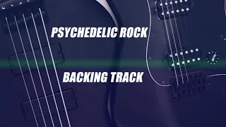 Psychedelic Rock Clean Guitar Backing Track B Minor