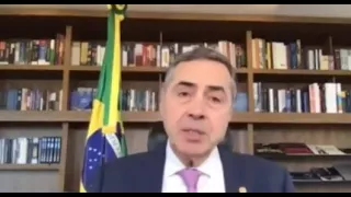 Ministro do STF, Luis Roberto Barroso faz live em inglês dizendo que Bolsonaro defende a ditadura