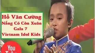 Hồ Văn Cường - Nắng có còn xuân || Gala 7 Vietnam Idol Kids 2016