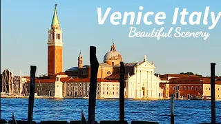 Venice Italy,Beautiful Scenery-Venice Canal Tour.