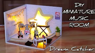 DIY Miniature Dollhouse - Dream Catcher | Miniature music room