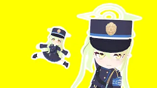 【Blue Archive/MMD】大入道トーマス with Hikari/Nozomi