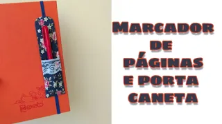 Marca página e porta caneta | Presente dia dos professores #2