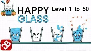 Happy Glass (By Lion Studios) Puzzle Level 1 to 50 - iOS/Android