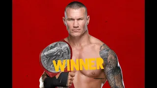 WWE Monday Night RAW Randy Orton vs. Karrion Kross Match card