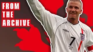 David Beckham v Greece 2001 | From The Archive