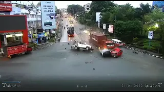 The Worst Accident Caught on CCTV (21/01/2022)