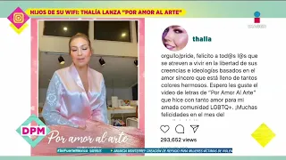 ¡Thalía dedica emotivas palabras a la comunidad gay! | De Primera Mano