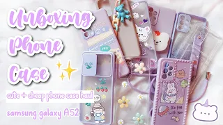 Phone Cases Haul | Aesthetic Unboxing 🧚‍♀️💜