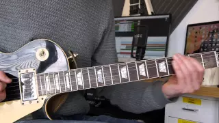 Gibson Les Paul Standard Marshall JVM205c demo Jam to my own track.