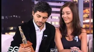 Paola Krum, Joaquín Furriel y Pablo Echarri premiados - Susana Giménez 2007