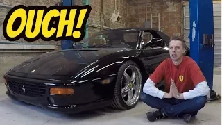 Here's What Broke on My Cheap Ferrari F355  ***OUCH***