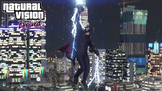 GTA 5 - THOR Mod With Next-Gen Real Life Graphics! (NaturalVision Evolved Gameplay)