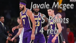 Javale Mcgee proving he is not a joke vs. Mavericks (Full Highlights)