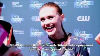 Holland Roden Young Hollywood Ödül Töreninde [TR Altyazılı]