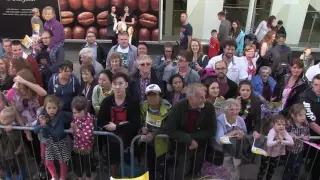 Young reporters at Norwich Lord Mayor's Celebration