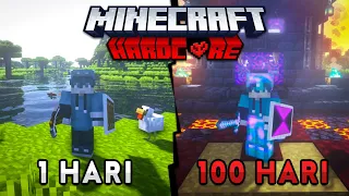 Mencoba Bertahan 100 Hari Di Minecraft Hardcore 1.17