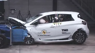 Renault Zoe im Crashtest | ADAC & Euro NCAP