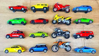 Die cast Metal Scale Model Cars and Maisto Motorcycles
