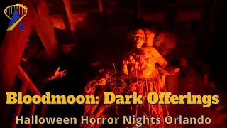 Bloodmoon: Dark Offerings Haunted House at Halloween Horror Nights Orlando 2023