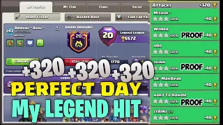 Perfect Day +320 ! MY LEGEND HIT  | Th14 best attack strategy for pushing