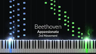 Beethoven - Appassionata 3rd Movement (Op. 57 No. 23) [Piano Tutorial]