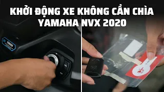 Cách khởi động xe không cần chìa khóa trên Yamaha NVX 2020