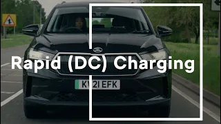 ŠKODA ENYAQ iV SUV: Rapid DC Charging