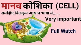 मानव कोशिका : HUMANE CELL ।। BIOLOGY।। DK PARTH 100% ज्ञान