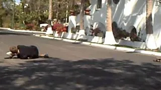 Longboard: Slide falls and bails