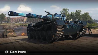 Kunze Panzer - ТОПОВЫЙ ТАНК ЗА БОЕВОЙ ПРОПУСК WOT! * Стрим World of Tanks