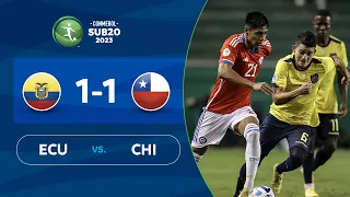 ECUADOR vs. CHILE [1-1] | RESUMEN | CONMEBOL SUB20 2023