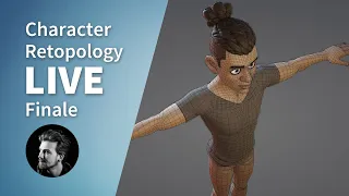 Snow - Stylized Character Retopology Finale Live