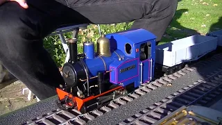 Video 113.  Narrow Gauge Beck Anna live steam