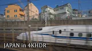 4K・ Train ride from Tokyo Shinagawa to Kamakura・4K HDR