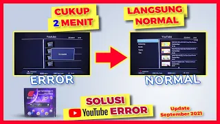 TONTON SAMPAI SELESAI!!! Solusi Youtube Error & Upgrade Software Set Top Box Evinix H-1 DVB-T2 Besi