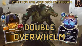 Doubling Our Overwhelm Damage With Renekton Akshan Sejuani! | Deck Gameplay | Legends of Runeterra