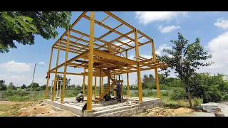 Peb structure design Short Video | Process step by step | It"s My Home construction process steps