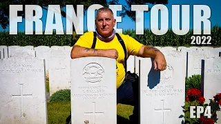 France Tour 2022 EP4 : Battle of Arras WW1 War Grave - Honda NT1100