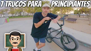 7 Trucos FÁCILES de BMX para Principiantes💡 Clase de BMX #4