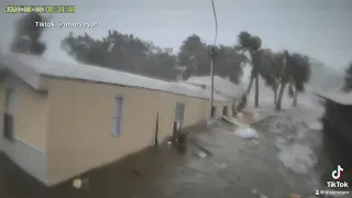 Hurricane Idalia leaves shredded homes in Florida and Georgia