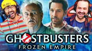 GHOSTBUSTERS: FROZEN EMPIRE TRAILER REACTION!! Ghostbusters 4 Teaser Trailer Official