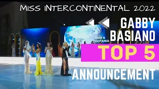 Miss Intercontinental 2022 TOP 5 Announcement