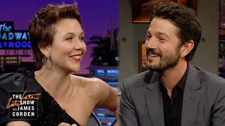 Maggie Gyllenhaal Doesn't Remember Diego Luna's Kiss