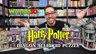 Building the Diagon Alley 3D Puzzle Collection 🧩 Harry Potter Wrebbit3D